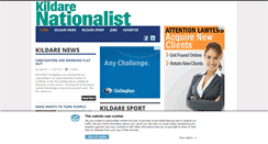 Desktop Screenshot of kildare-nationalist.ie